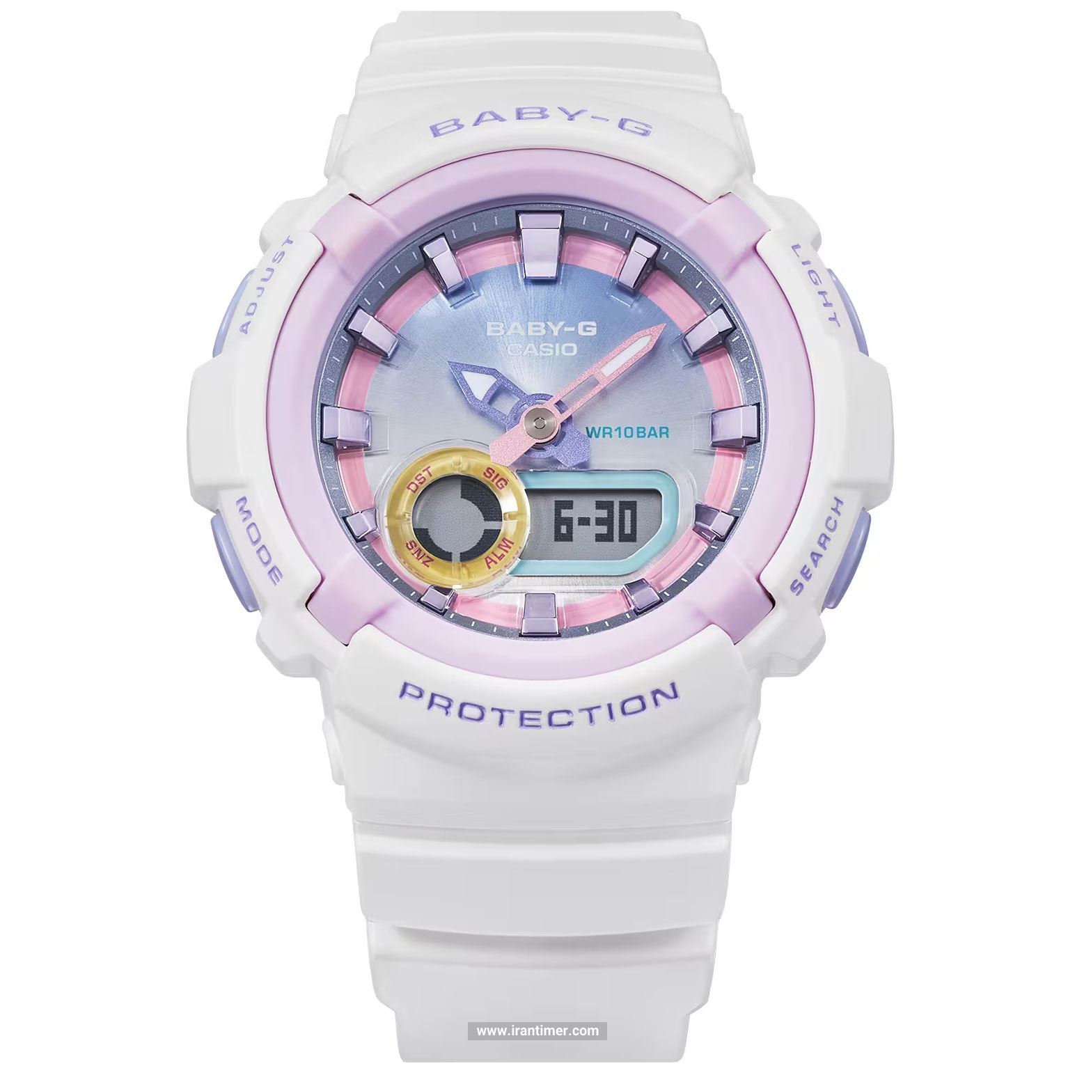 قیمت و خرید ساعت مچی کاسیو (CASIO) بیبی جی مدل BGA-280PM-7ADR اسپرت | اورجینال و اصلی