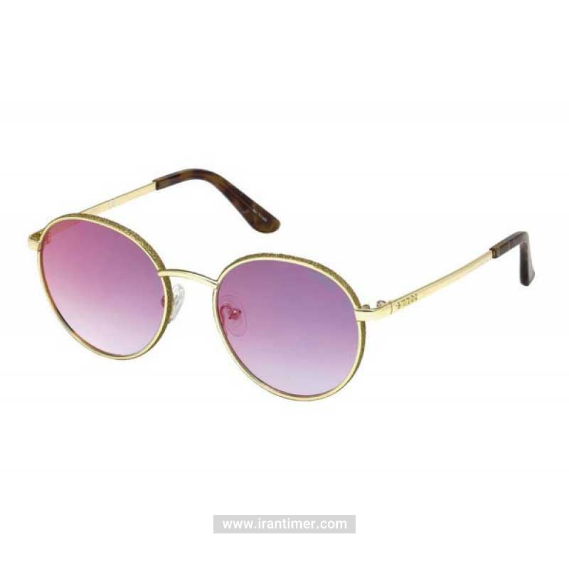 قیمت و خرید عینک آفتابی زنانه کلاسیک (guess) مدل GU 7556 32U 51 | اورجینال و اصلی