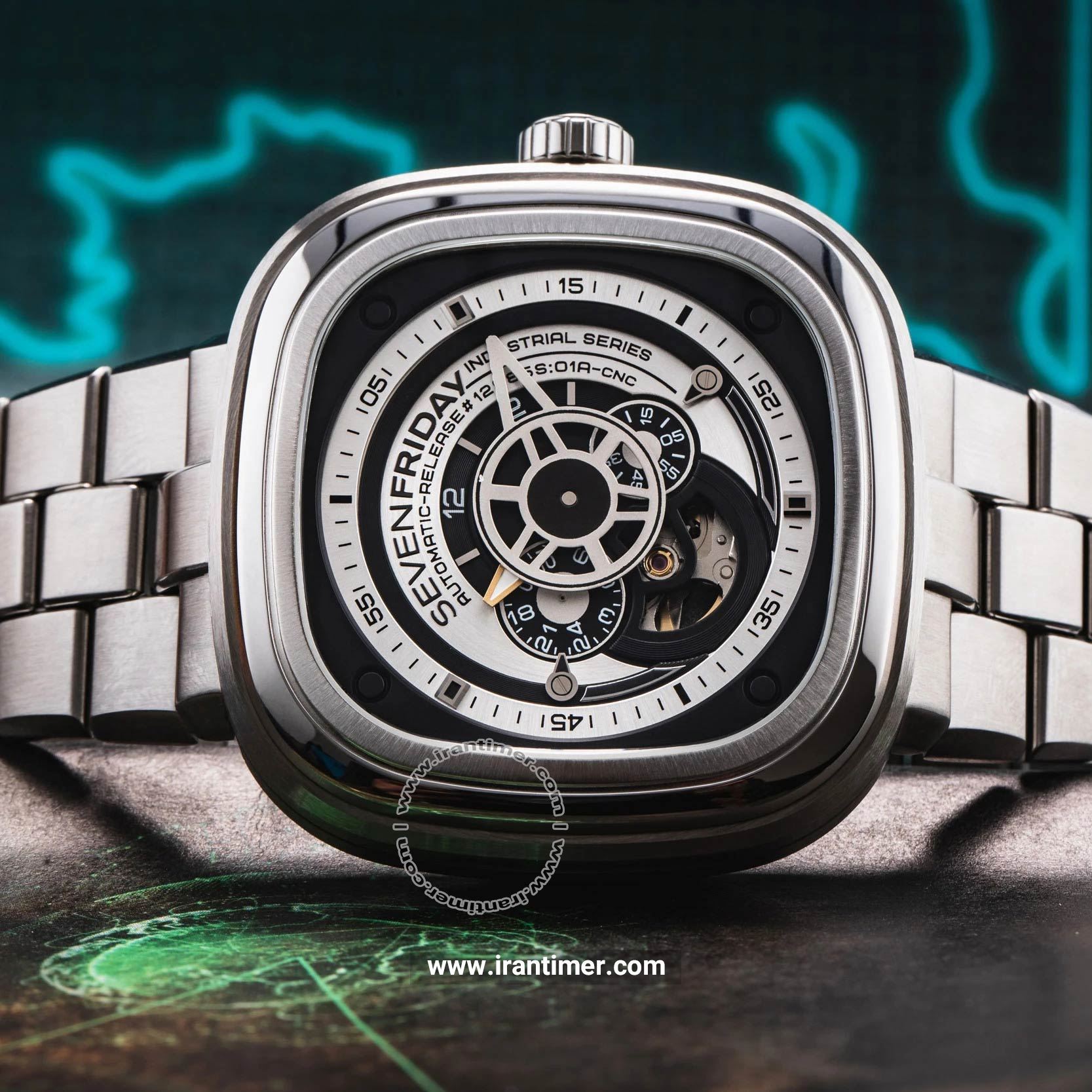 قیمت و خرید ساعت مچی مردانه سون فرایدی(SEVEN FRIDAY) مدل SF-P1B/01M کلاسیک | اورجینال و اصلی