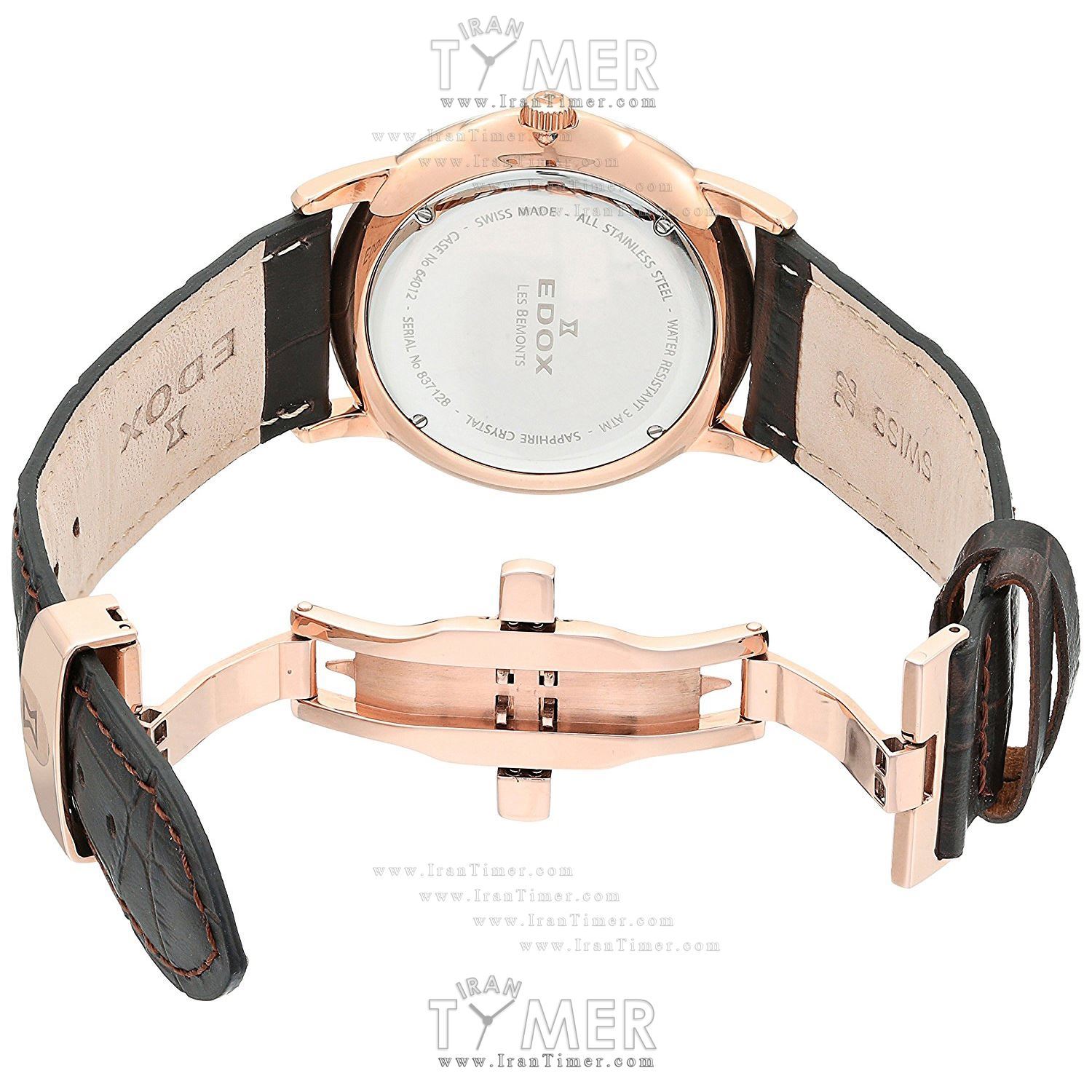 قیمت و خرید ساعت مچی مردانه ادُکس(EDOX) مدل 6401237RROIR کلاسیک اسپرت | اورجینال و اصلی