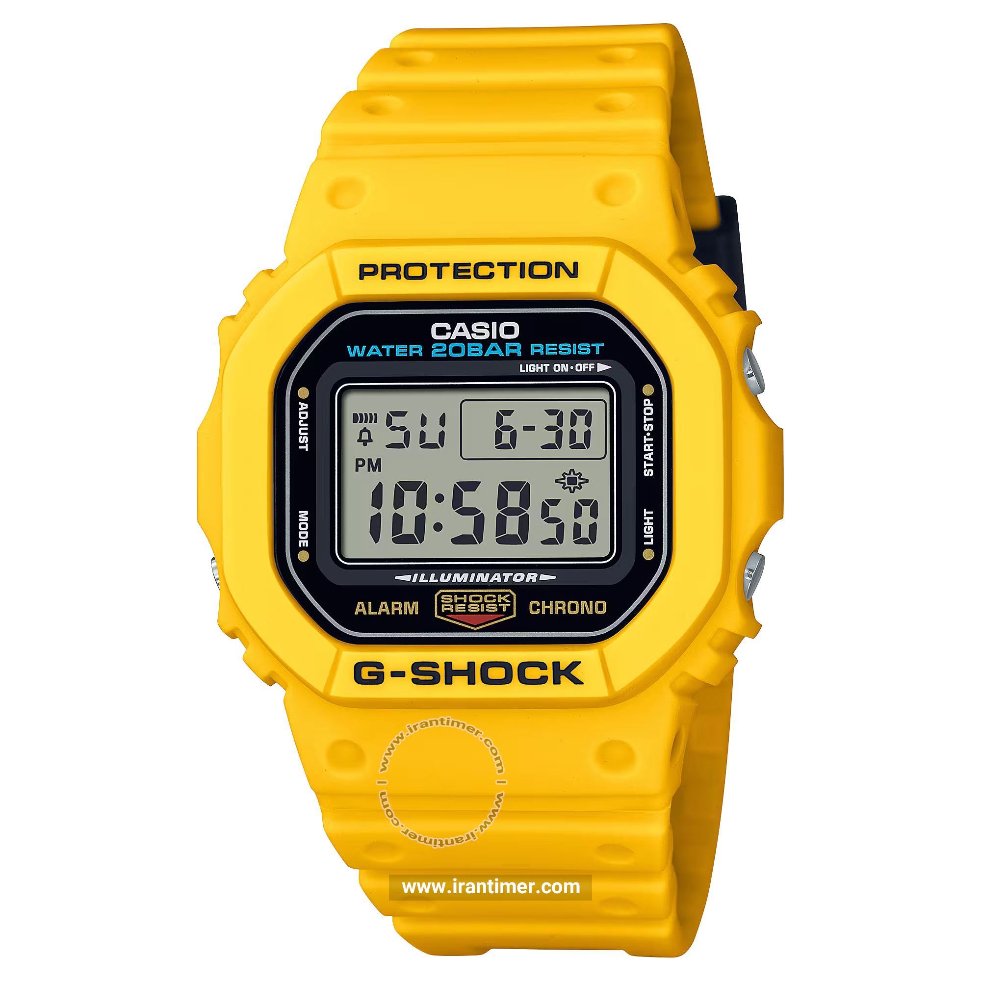 قیمت و خرید ساعت مچی مردانه کاسیو (CASIO) جی شاک مدل DW-5600REC-9DR اسپرت | اورجینال و اصلی