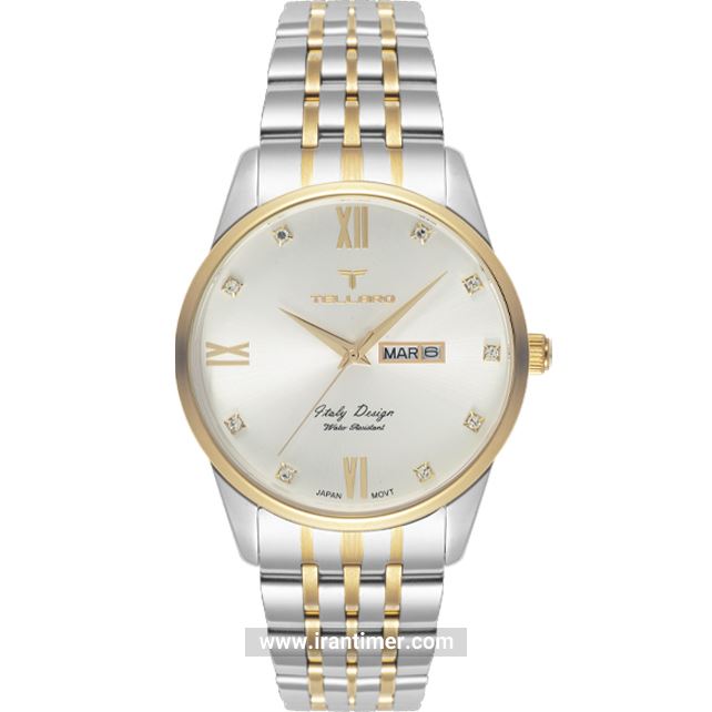 قیمت و خرید ساعت مچی مردانه تلارو(Tellaro) مدل T3042G-S252525 کلاسیک | اورجینال و اصلی