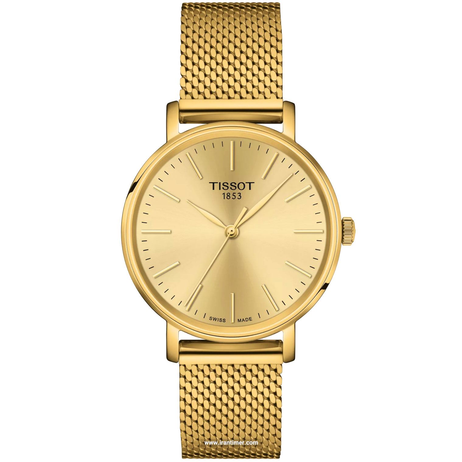 قیمت و خرید ساعت مچی زنانه تیسوت(TISSOT) مدل T143.210.33.021.00 کلاسیک | اورجینال و اصلی