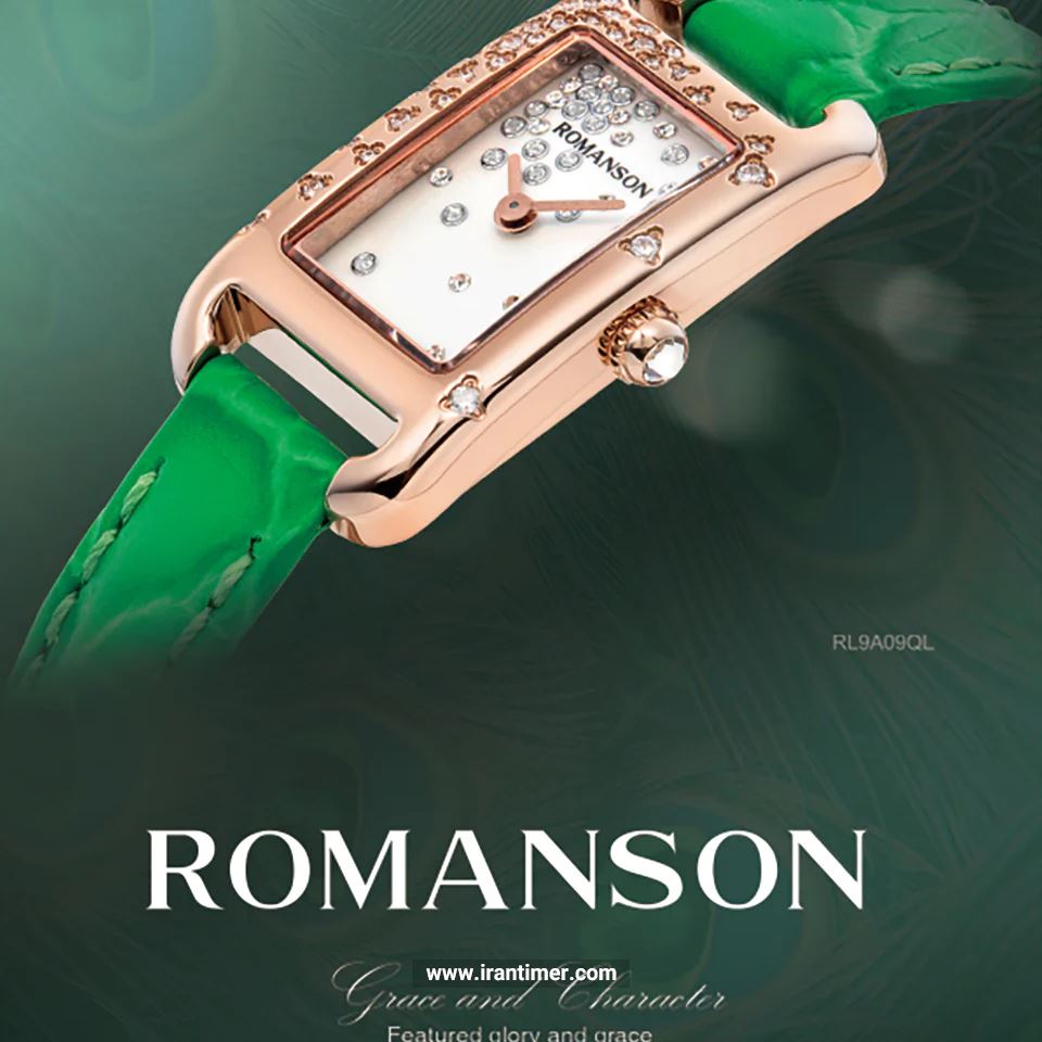 قیمت و خرید ساعت مچی زنانه رومانسون(ROMANSON) مدل RL9A09QLERMS2R فشن | اورجینال و اصلی