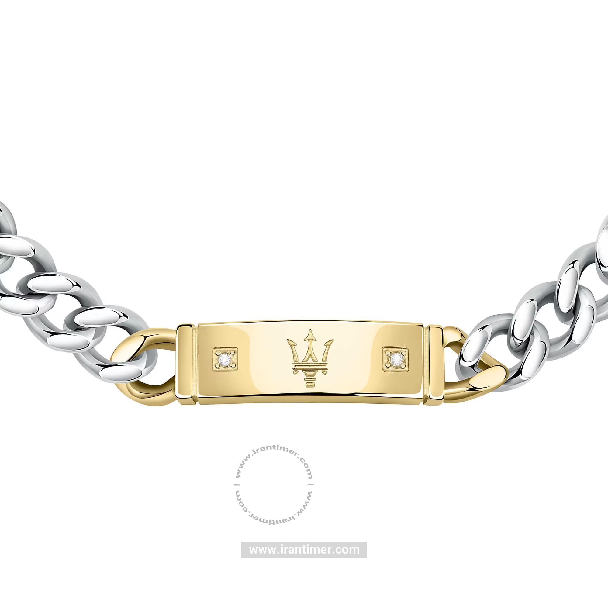 قیمت و خرید دستبند باز مردانه مازراتی(MASERATI) مدل JM221ATY07 کلاسیک | اورجینال و اصلی