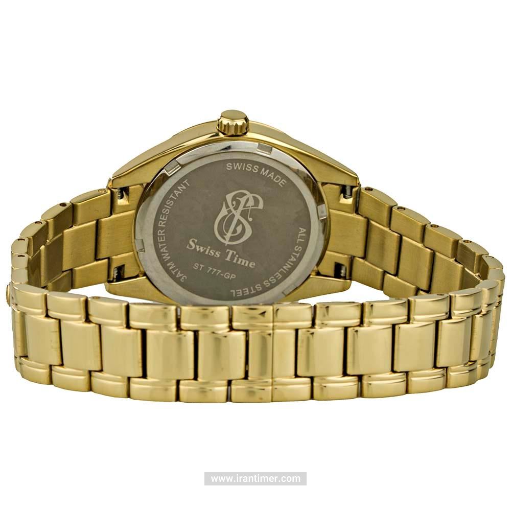قیمت و خرید ساعت مچی زنانه سوئیس تایم(SWISS TIME) مدل ST 777-GP کلاسیک فشن | اورجینال و اصلی