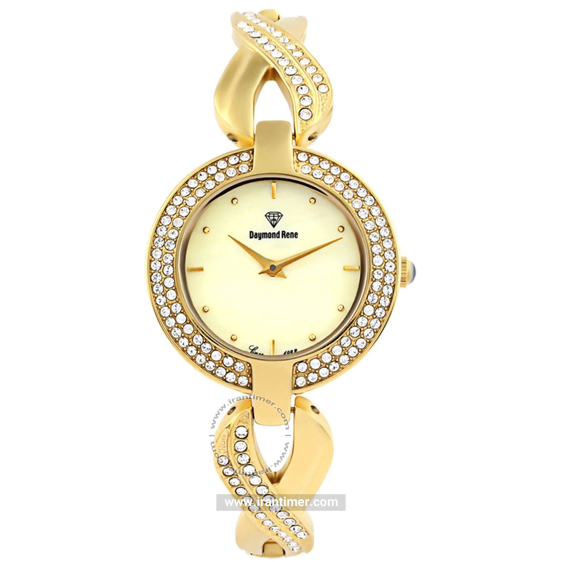 قیمت و خرید ساعت مچی زنانه دیموند رنه(DAYMOND RENE) مدل 2130TB-G7 فشن | اورجینال و اصلی