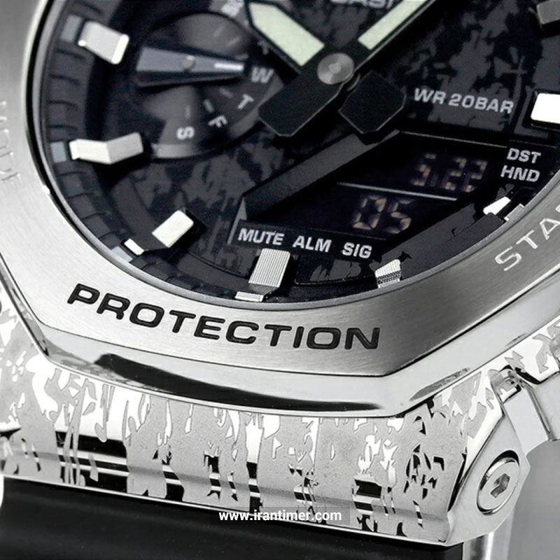 قیمت و خرید ساعت مچی مردانه کاسیو (CASIO) جی شاک مدل GM-2100GC-1ADR اسپرت | اورجینال و اصلی