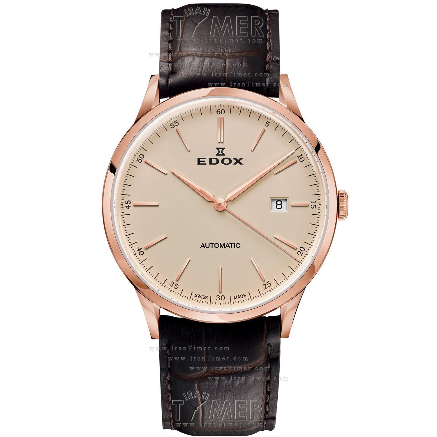 قیمت و خرید ساعت مچی مردانه ادُکس(EDOX) مدل 8010637RCBEIR کلاسیک | اورجینال و اصلی