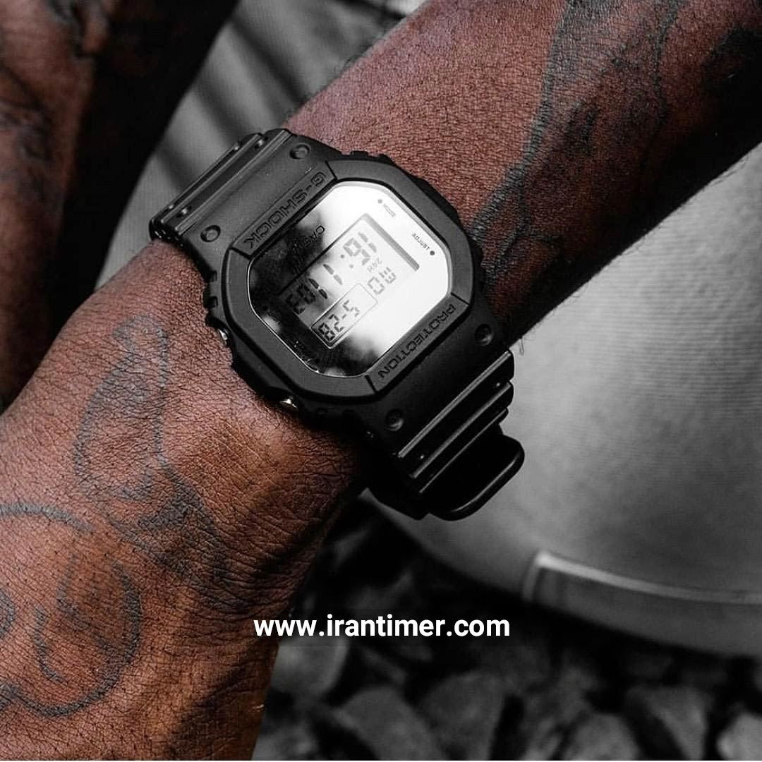 قیمت و خرید ساعت مچی مردانه کاسیو (CASIO) جی شاک مدل DW-5600BBMA-1DR اسپرت | اورجینال و اصلی