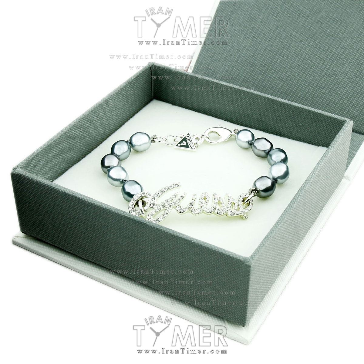 قیمت و خرید دستبند باز زنانه گس(GUESS) مدل UBB12707 فشن (ست لباس) کلاسیک | اورجینال و اصلی