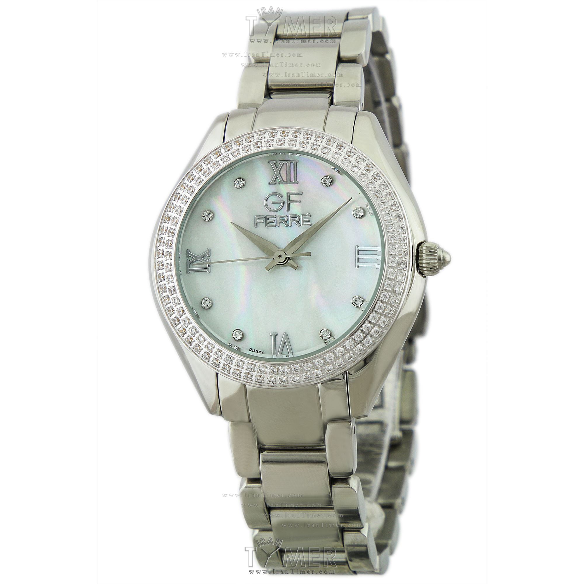 قیمت و خرید ساعت مچی زنانه جی اف فره(GF FERRE) مدل GF.SS10317.1.F کلاسیک | اورجینال و اصلی