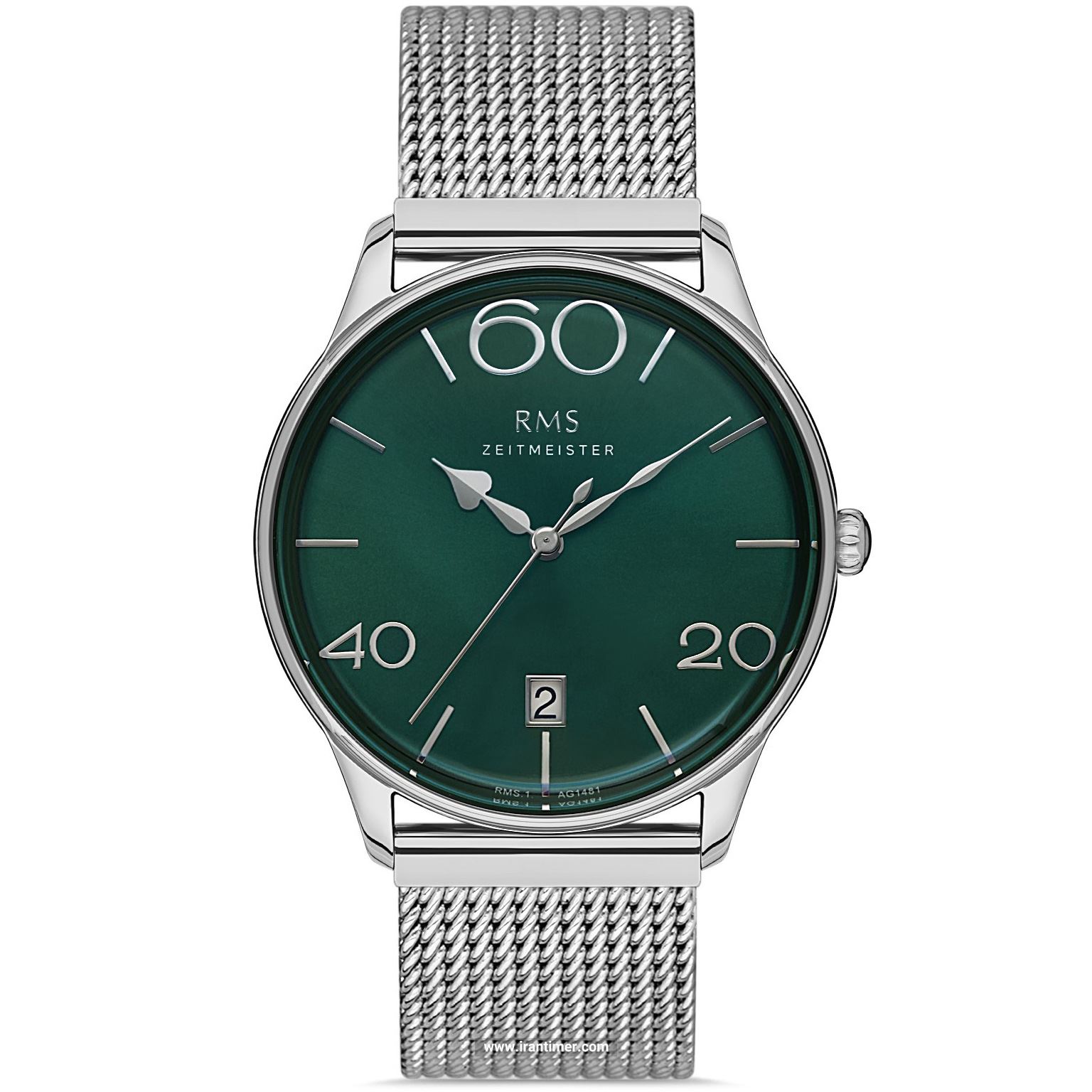 قیمت و خرید ساعت مچی مردانه آر ام اس زیمستر(RMS ZEITMEISTER) مدل RMS.1.AG1481.04 کلاسیک | اورجینال و اصلی