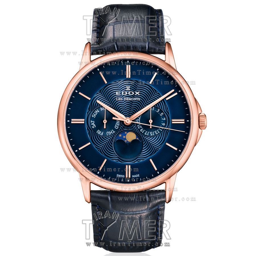 قیمت و خرید ساعت مچی مردانه ادُکس(EDOX) مدل 4000237RBUIR کلاسیک | اورجینال و اصلی