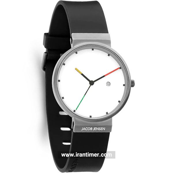 قیمت و خرید ساعت مچی مردانه جیکوب جنسن(Jacob Jensen) مدل TITANIUM 642-Black اسپرت | اورجینال و اصلی