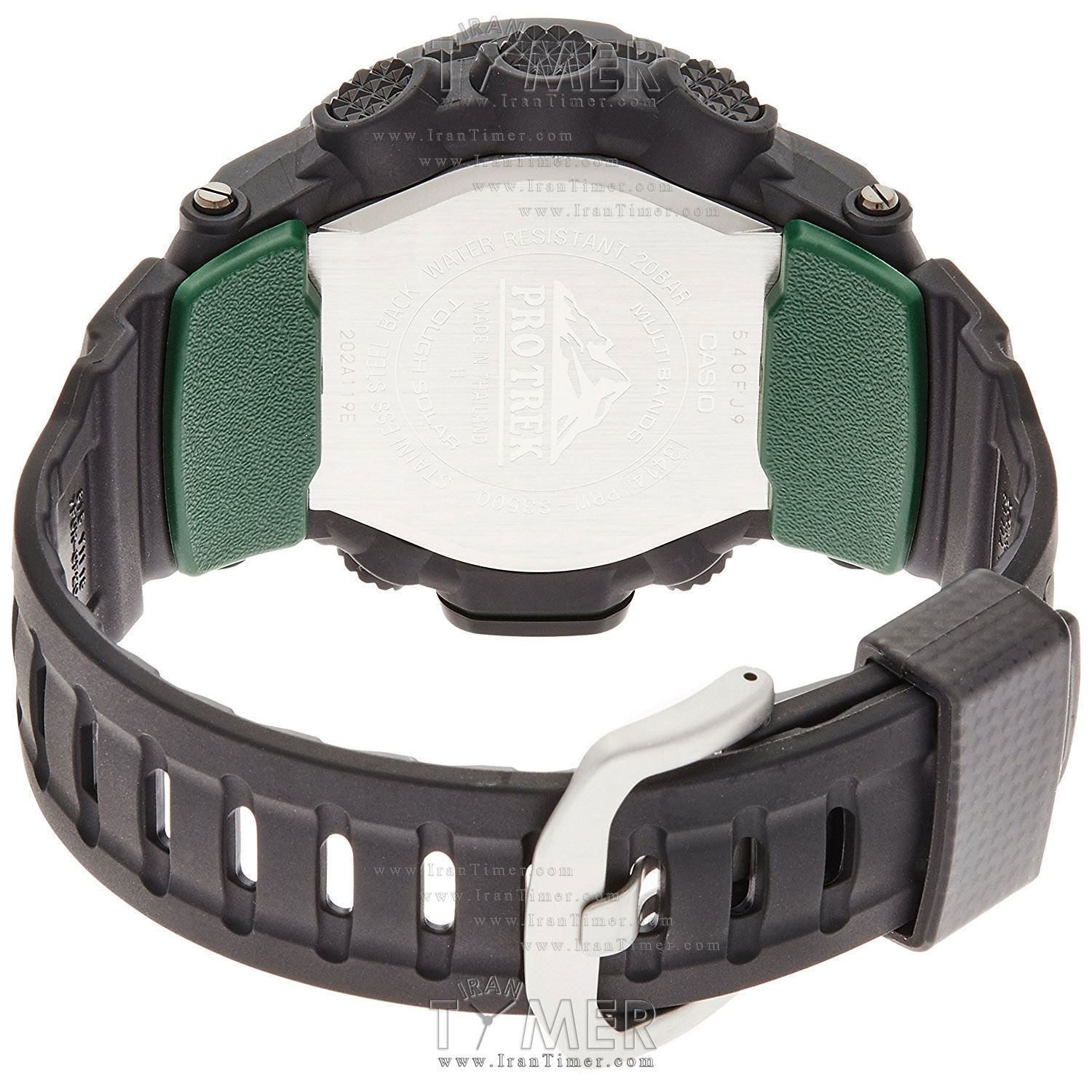 قیمت و خرید ساعت مچی مردانه کاسیو (CASIO) پروترک مدل PRW-S3500-1DR اسپرت | اورجینال و اصلی