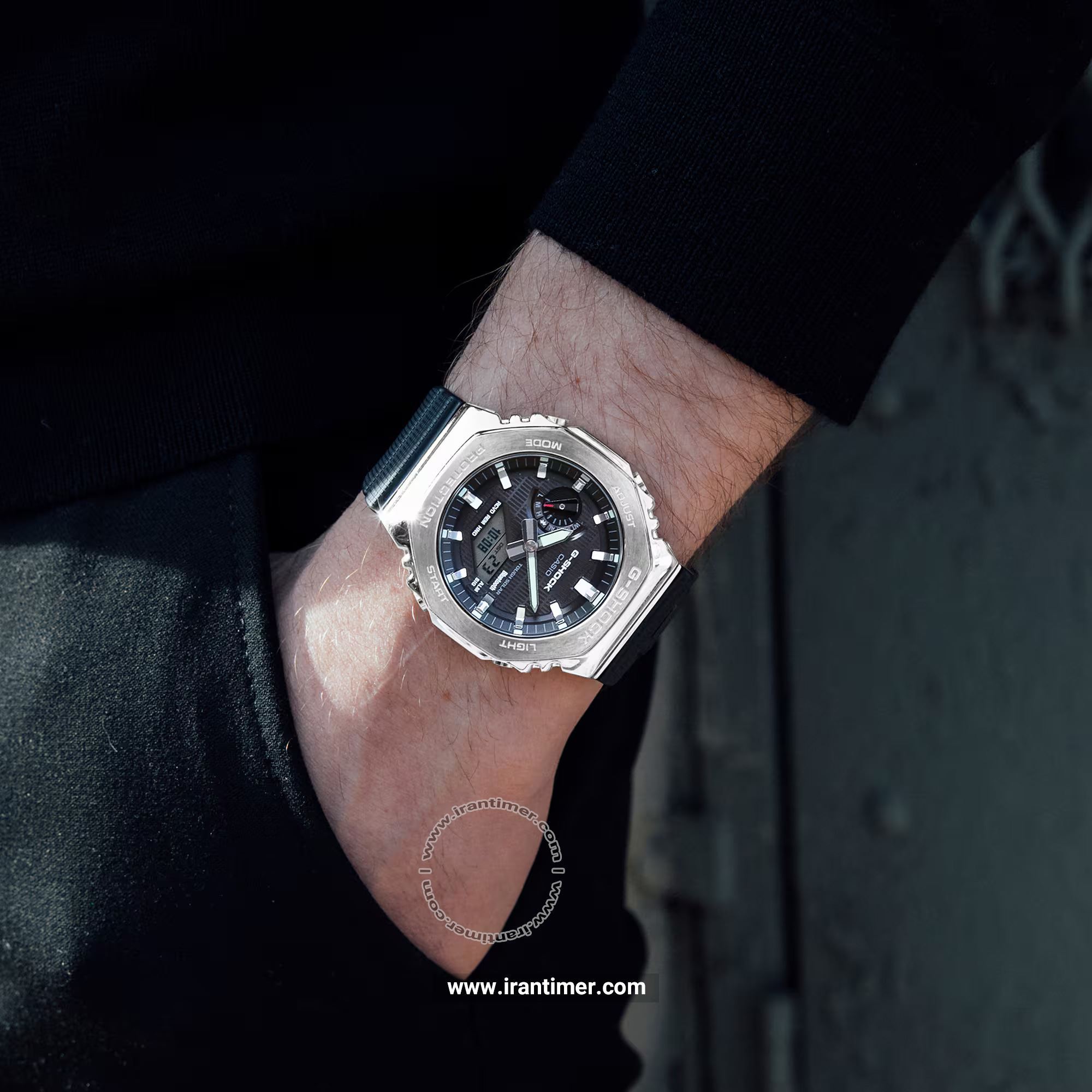 قیمت و خرید ساعت مچی مردانه کاسیو (CASIO) جی شاک مدل GBM-2100-1ADR اسپرت | اورجینال و اصلی