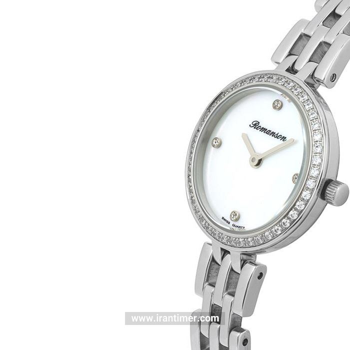 قیمت و خرید ساعت مچی زنانه رومانسون(ROMANSON) مدل RM7A07QLWWM1R1-W کلاسیک | اورجینال و اصلی
