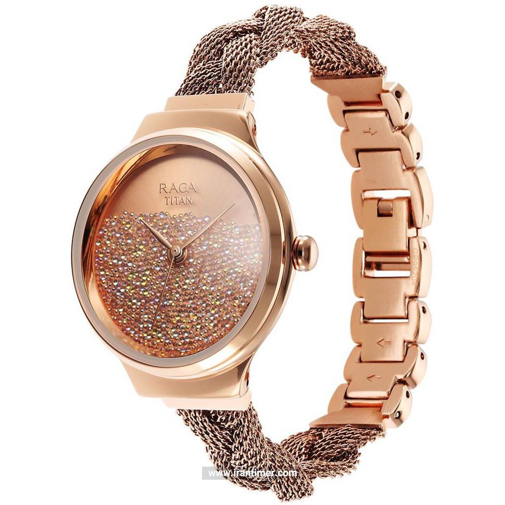 قیمت و خرید ساعت مچی زنانه تایتِن(TITAN) مدل T95204WM01 فشن | اورجینال و اصلی