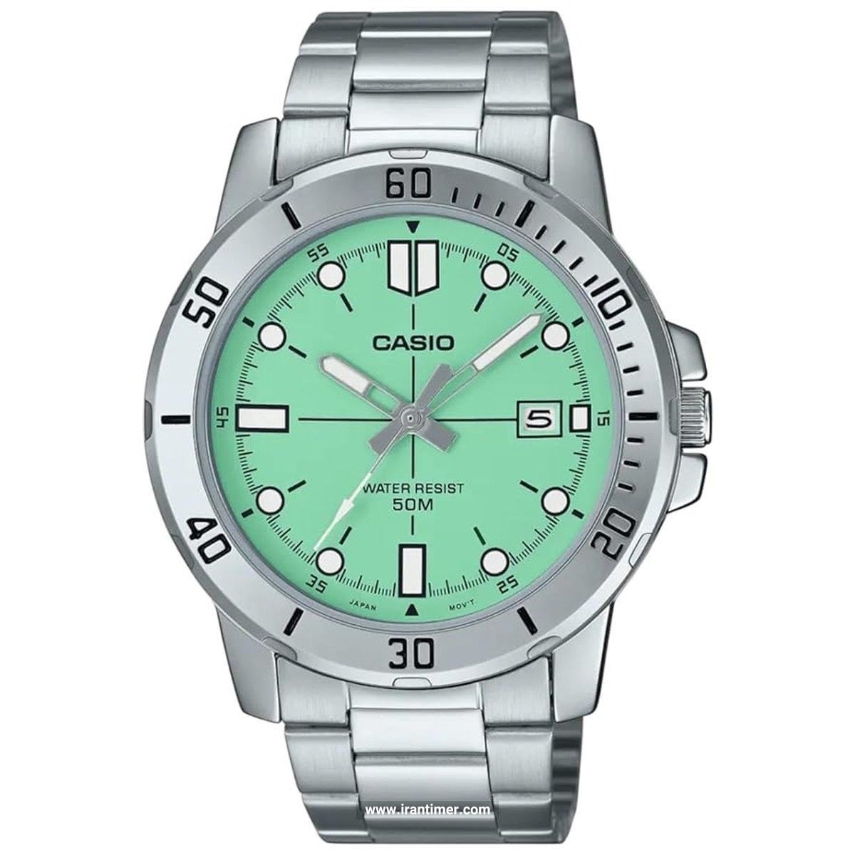 قیمت و خرید ساعت مچی مردانه کاسیو (CASIO) مدل MTP-VD01D-3E1VUDF کلاسیک | اورجینال و اصلی