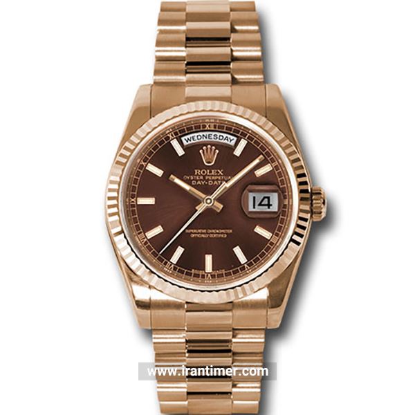 قیمت و خرید ساعت مچی مردانه رولکس(Rolex) مدل 118235 choip Brown کلاسیک | اورجینال و اصلی