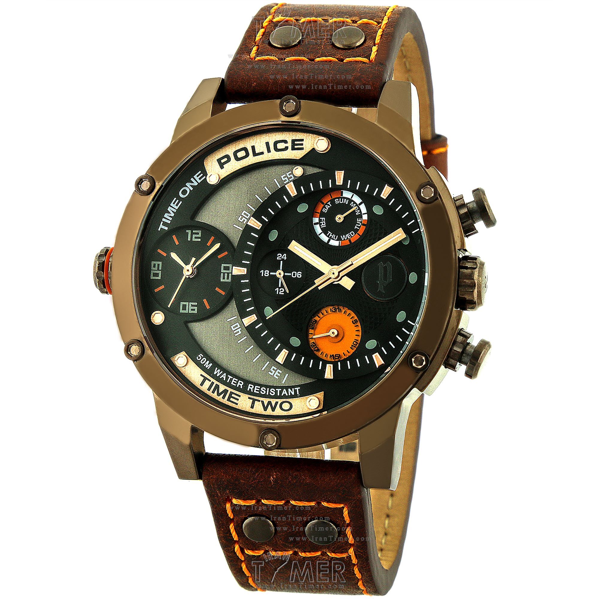 قیمت و خرید ساعت مچی مردانه پلیس(POLICE) مدل P14536JSBN-02 اسپرت | اورجینال و اصلی