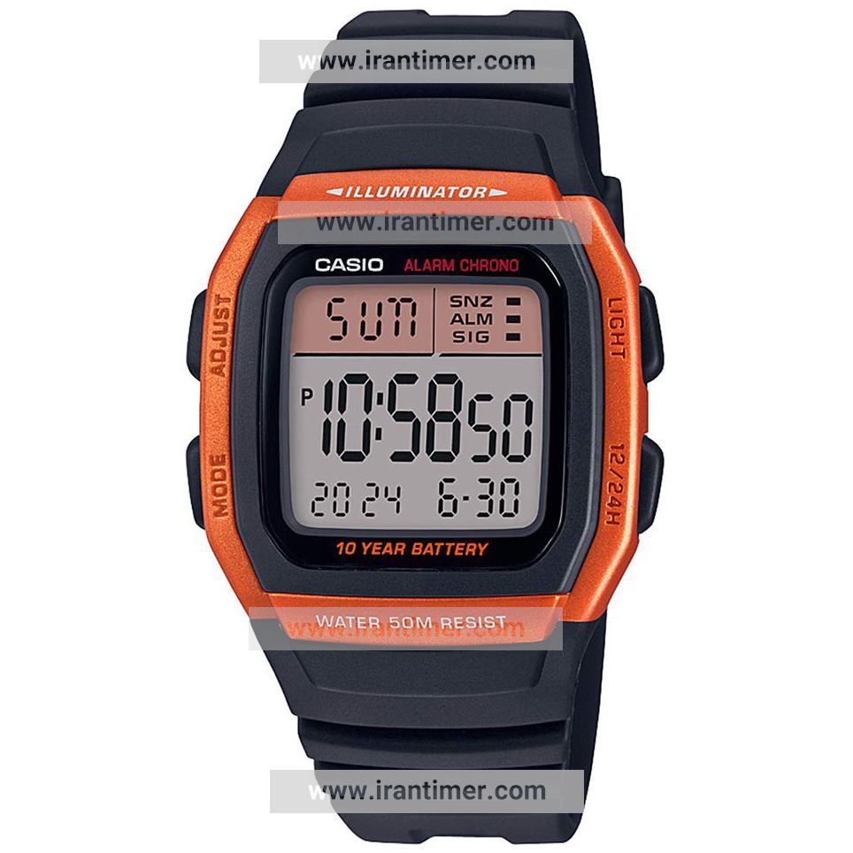 قیمت و خرید ساعت مچی مردانه کاسیو (CASIO) جنرال مدل W-96H-4A2VDF اسپرت | اورجینال و اصلی