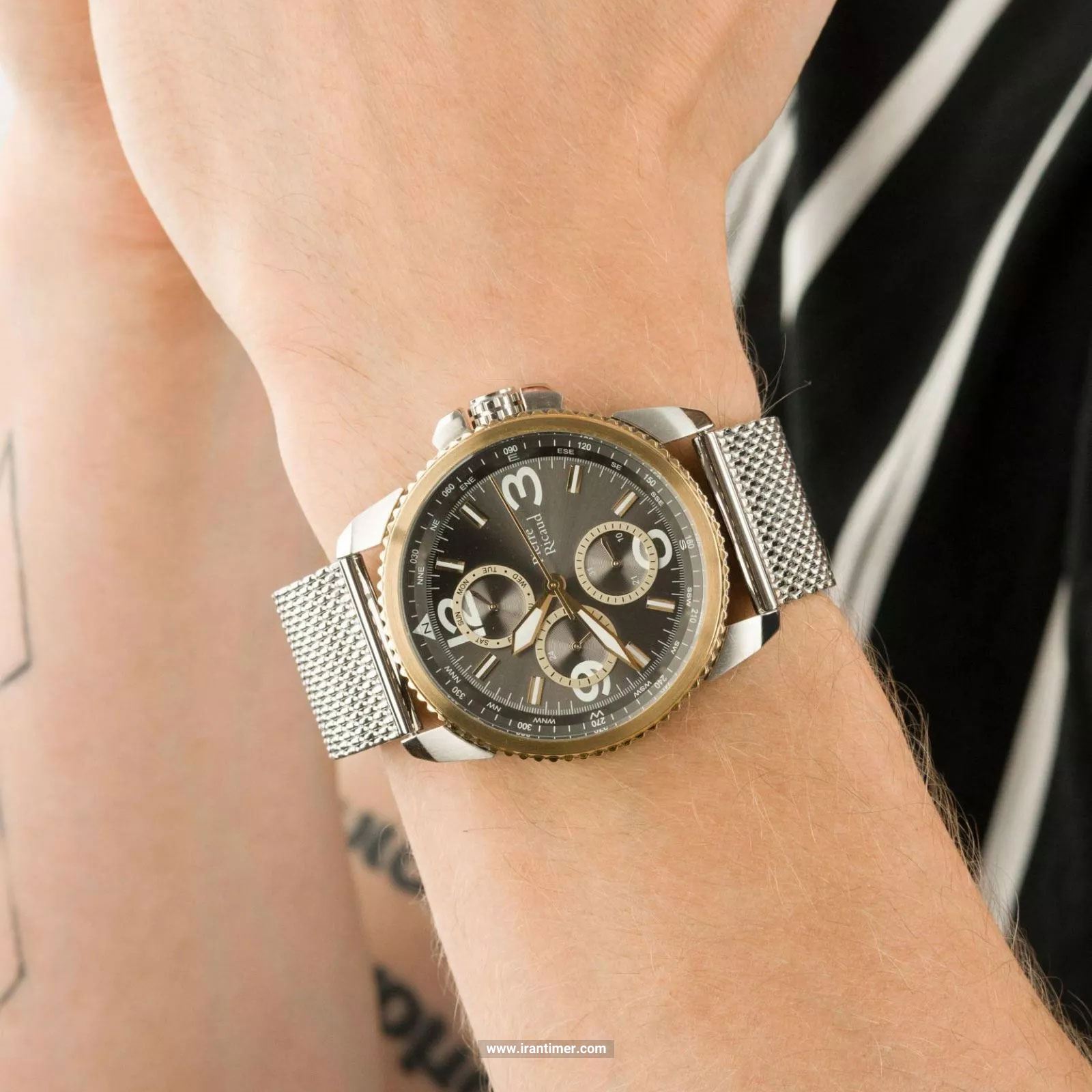 قیمت و خرید ساعت مچی مردانه پیر ریکو(Pierre Ricaud) مدل P60026.2157QF-SET کلاسیک | اورجینال و اصلی