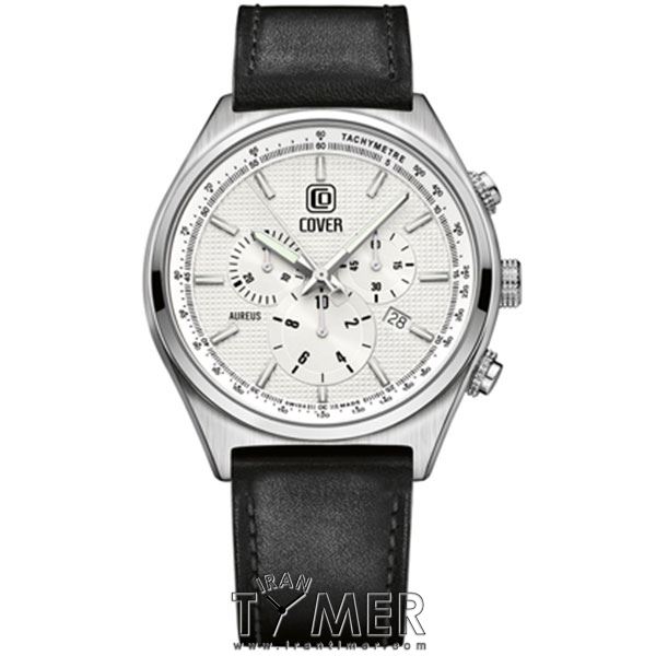 قیمت و خرید ساعت مچی مردانه کاور(COVER) مدل CO165.ST2LBK کلاسیک | اورجینال و اصلی