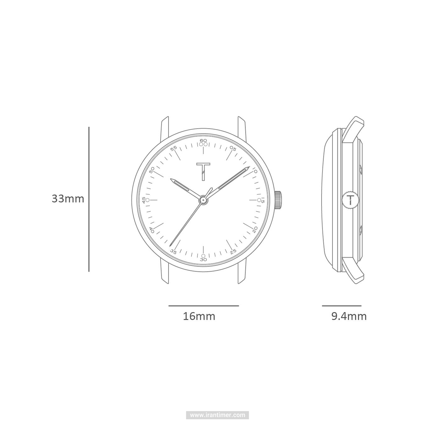 قیمت و خرید ساعت مچی زنانه تیلور(TYLOR) مدل TLAK001 کلاسیک | اورجینال و اصلی