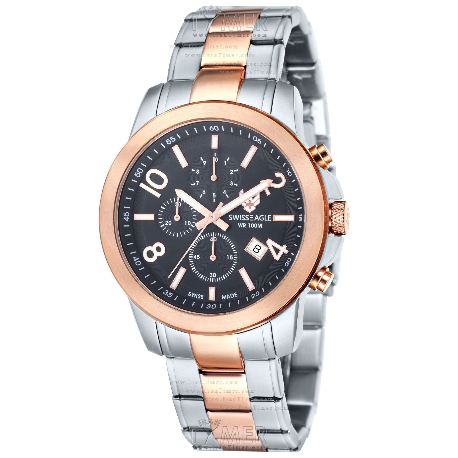 قیمت و خرید ساعت مچی مردانه سوئیس ایگل(SWISS EAGLE) مدل SE9054-55 کلاسیک | اورجینال و اصلی