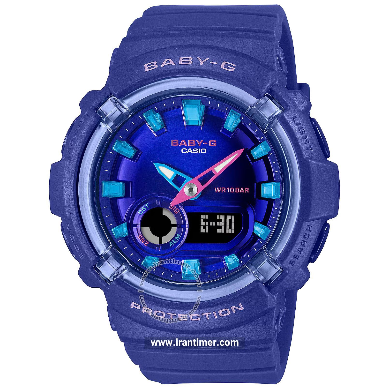 قیمت و خرید ساعت مچی کاسیو (CASIO) بیبی جی مدل BGA-280DN-2ADR اسپرت | اورجینال و اصلی