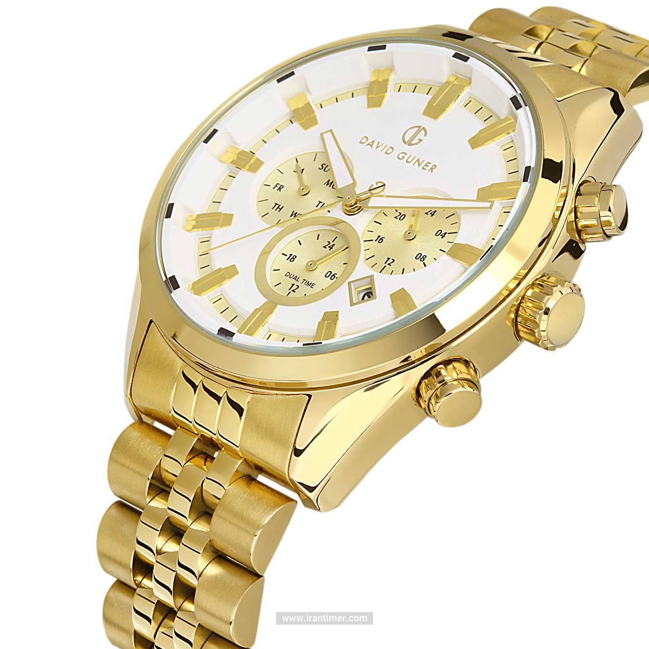 قیمت و خرید ساعت مچی مردانه دیوید گانر(David Guner) مدل DG-8402GA-B1 کلاسیک | اورجینال و اصلی