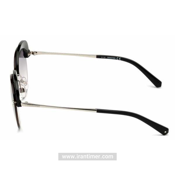 قیمت و خرید عینک آفتابی زنانه فشن (SWAROVSKI) مدل SK 0256 16B 56 | اورجینال و اصلی