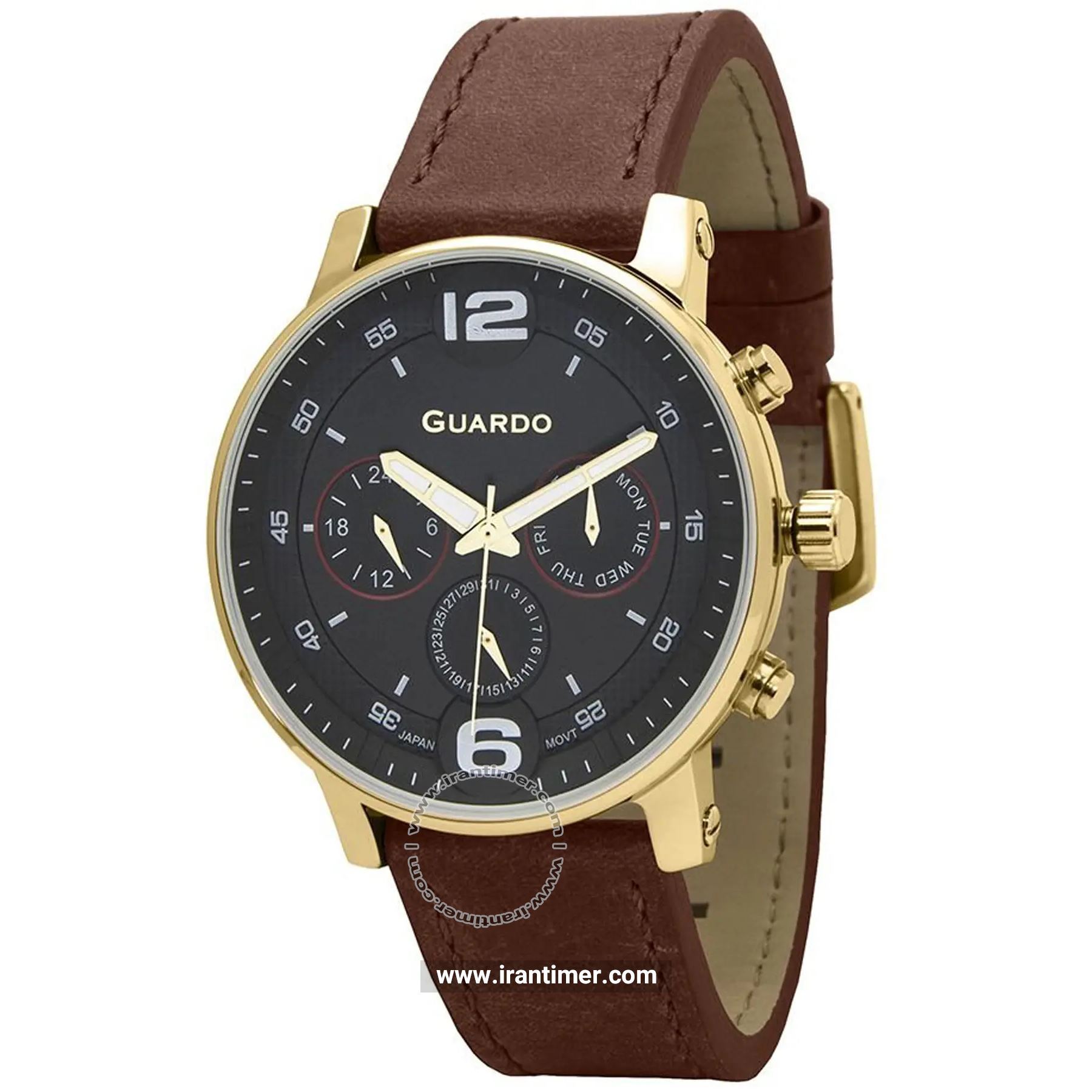 قیمت و خرید ساعت مچی مردانه گواردو(GUARDO) مدل GUA124321-4 کلاسیک | اورجینال و اصلی