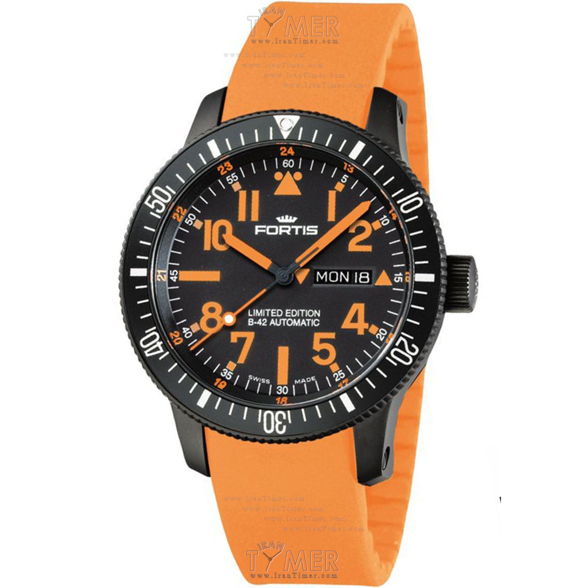 قیمت و خرید ساعت مچی مردانه فورتیس(FORTIS) مدل F-647.28.13-K اسپرت | اورجینال و اصلی