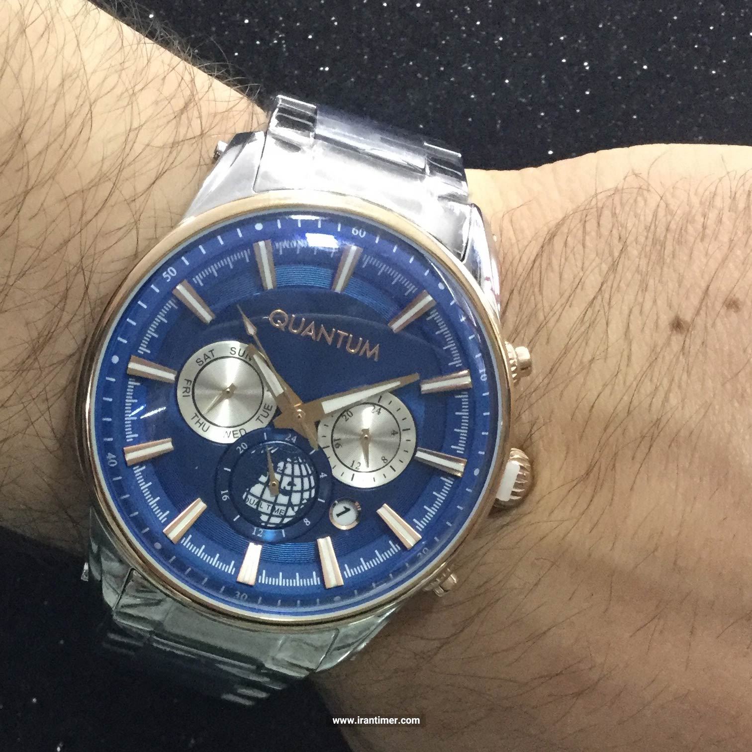 قیمت و خرید ساعت مچی مردانه کوآنتوم(Quantum) مدل Q-ADG669.590 کلاسیک | اورجینال و اصلی
