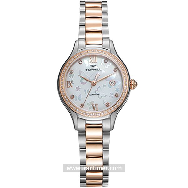 قیمت و خرید ساعت مچی زنانه تاپ هیل(TOPHILL) مدل TE026L.M7267 فشن | اورجینال و اصلی