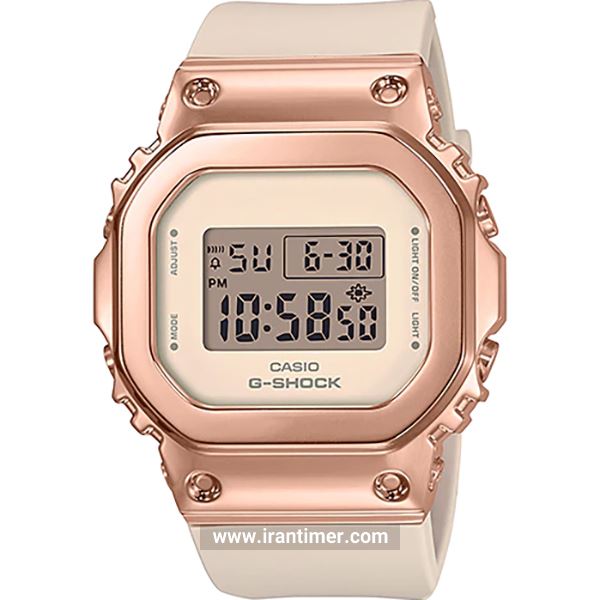 قیمت و خرید ساعت مچی زنانه کاسیو (CASIO) جی شاک مدل GM-S5600PG-4DR اسپرت | اورجینال و اصلی