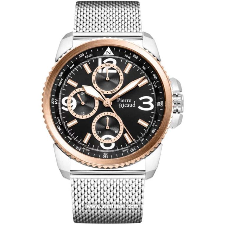 قیمت و خرید ساعت مچی مردانه پیر ریکو(Pierre Ricaud) مدل P60026.R1R4QF-SET کلاسیک | اورجینال و اصلی