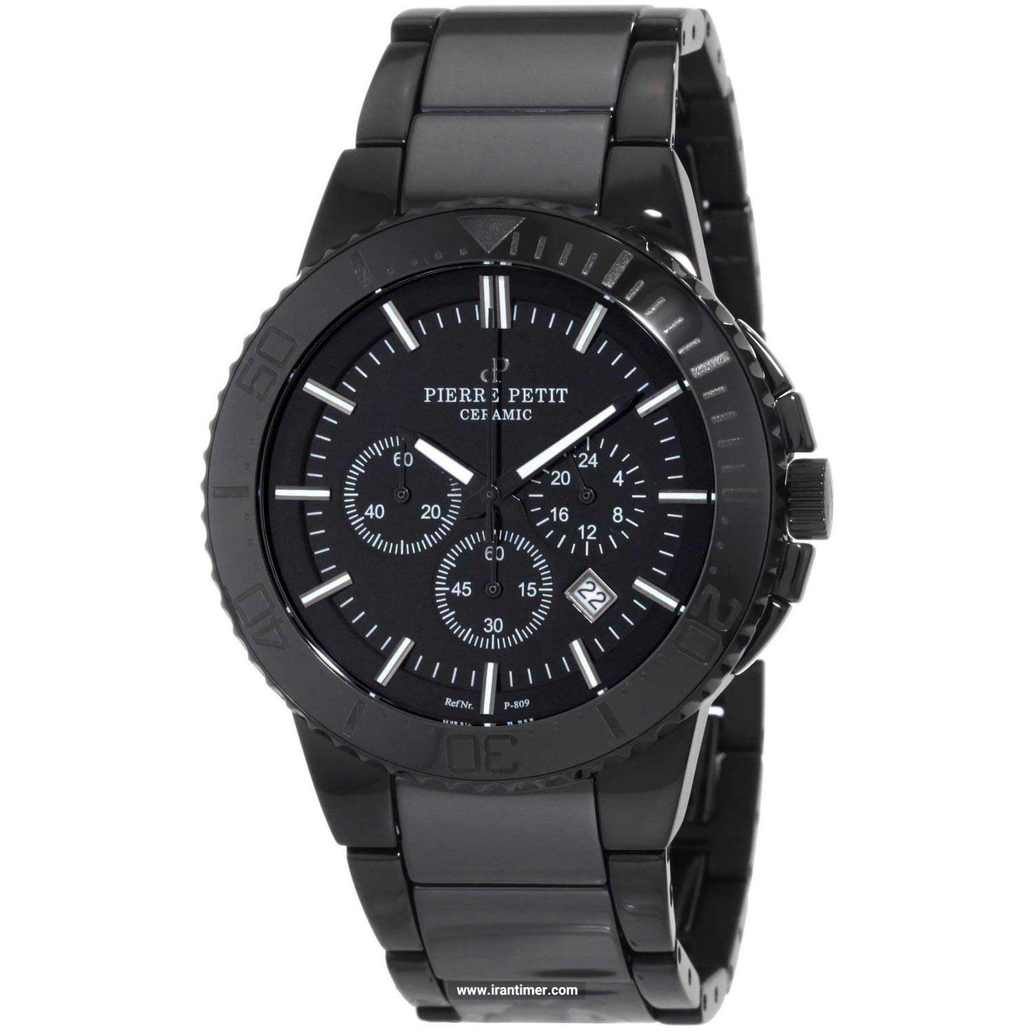قیمت و خرید ساعت مچی مردانه پیرپتی(Pierre Petit) مدل P-809B کلاسیک | اورجینال و اصلی
