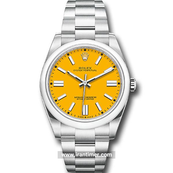 قیمت و خرید ساعت مچی مردانه رولکس(Rolex) مدل 124300 yio Yellow کلاسیک | اورجینال و اصلی