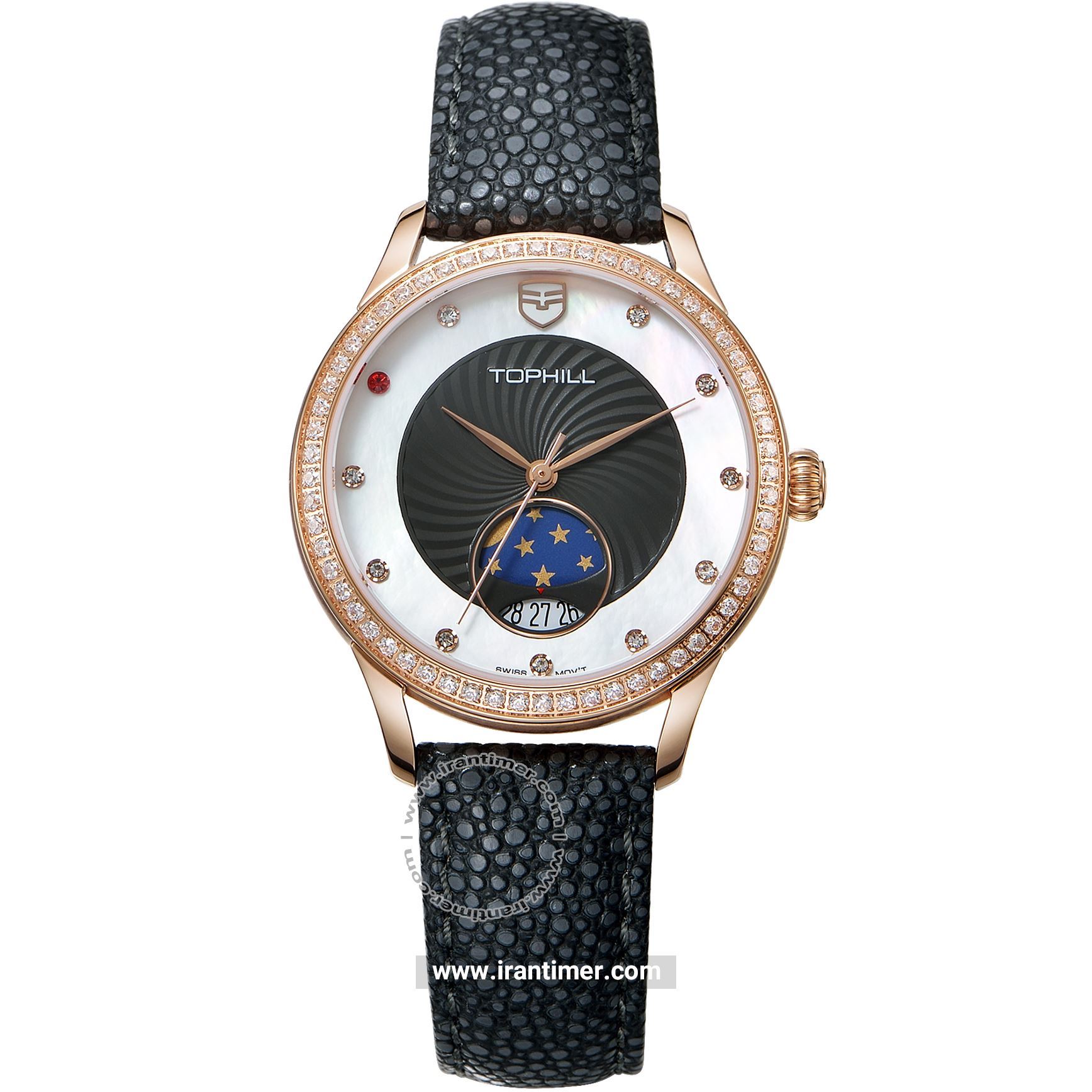 قیمت و خرید ساعت مچی زنانه تاپ هیل(TOPHILL) مدل TE030L.NB3167 فشن | اورجینال و اصلی