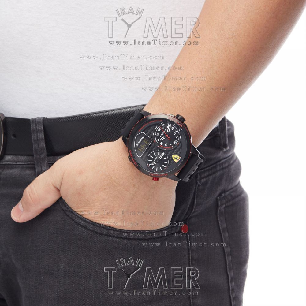 قیمت و خرید ساعت مچی مردانه فراری(FERRARI) مدل 0830318 اسپرت | اورجینال و اصلی