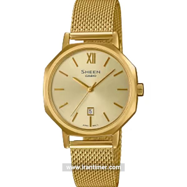 قیمت و خرید ساعت مچی زنانه کاسیو (CASIO) شین مدل SHE-4554GM-9AUDF کلاسیک | اورجینال و اصلی