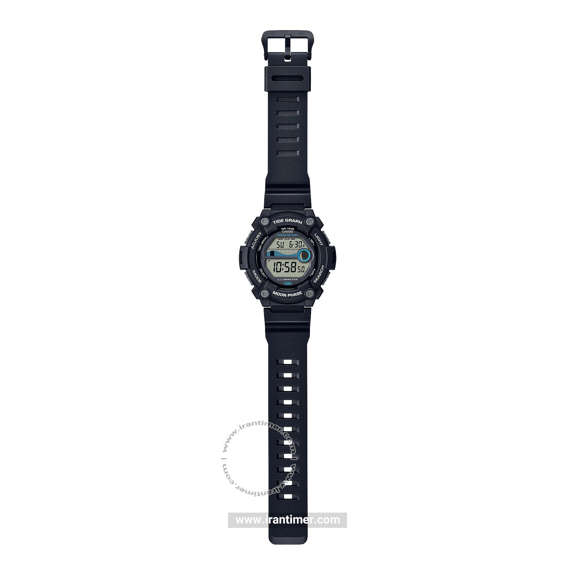 قیمت و خرید ساعت مچی مردانه کاسیو (CASIO) جنرال مدل WS-1300H-1AVDF اسپرت | اورجینال و اصلی