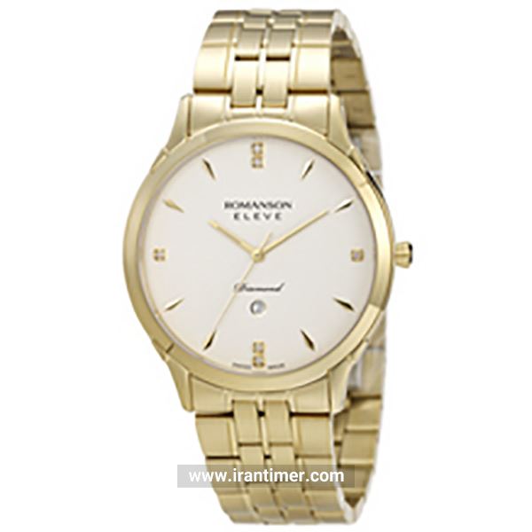 قیمت و خرید ساعت مچی مردانه رومانسون(ROMANSON) مدل EM3263MM1GA11G-W کلاسیک | اورجینال و اصلی