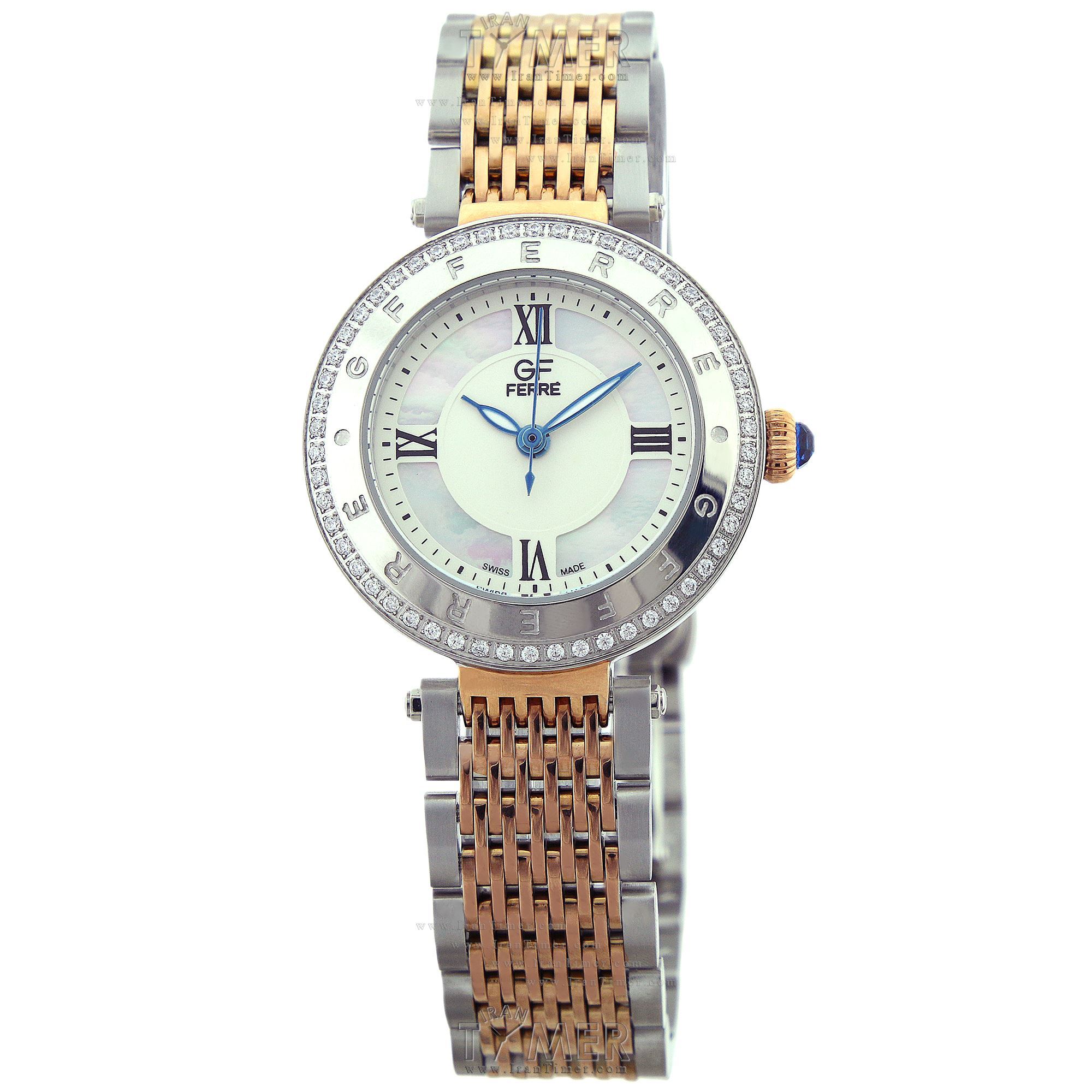 قیمت و خرید ساعت مچی زنانه جی اف فره(GF FERRE) مدل GF.TTRG6110L کلاسیک | اورجینال و اصلی