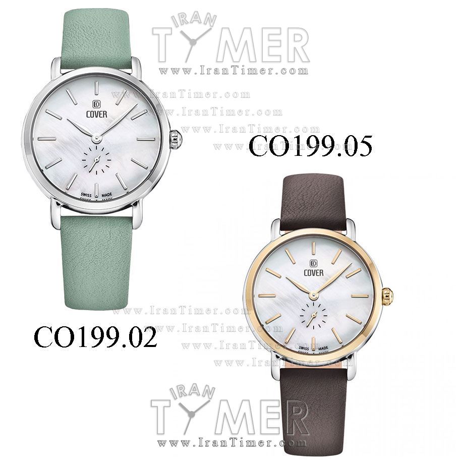 قیمت و خرید ساعت مچی زنانه کاور(COVER) مدل CO199.02 کلاسیک | اورجینال و اصلی