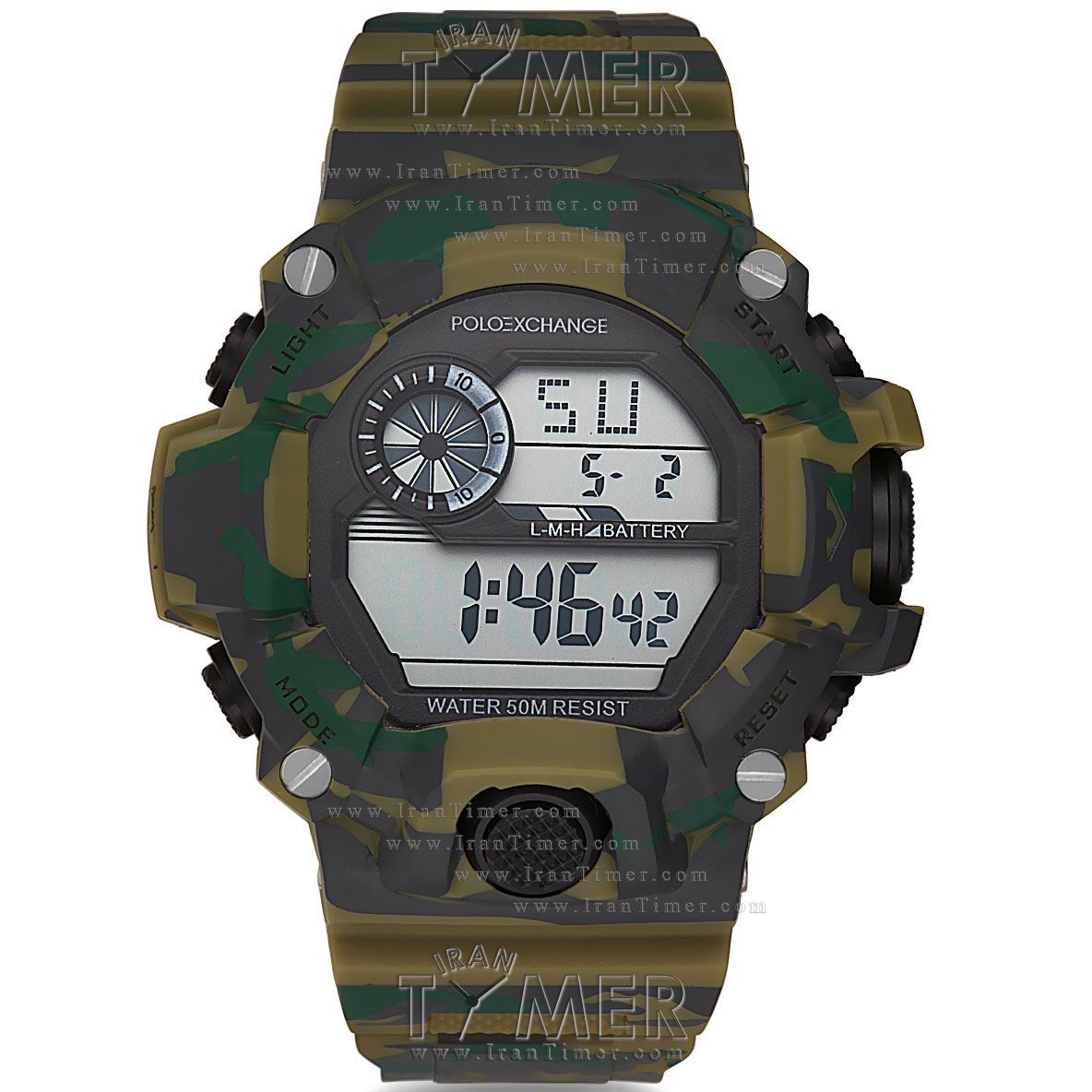 قیمت و خرید ساعت مچی مردانه پولو اکسچنج(POLO EXCHANGE) مدل PX-DR340GM-03 اسپرت | اورجینال و اصلی